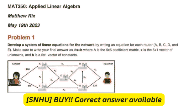 MAT 350 Project One Guidelines and Rubric